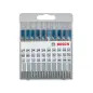 Conjunto de 10 lâminas de serra vertical Basic for Metal 2607010631 Bosch Conjunto de 10 lâminas de serra vertical Basic for Metal 2607010631 Bosch