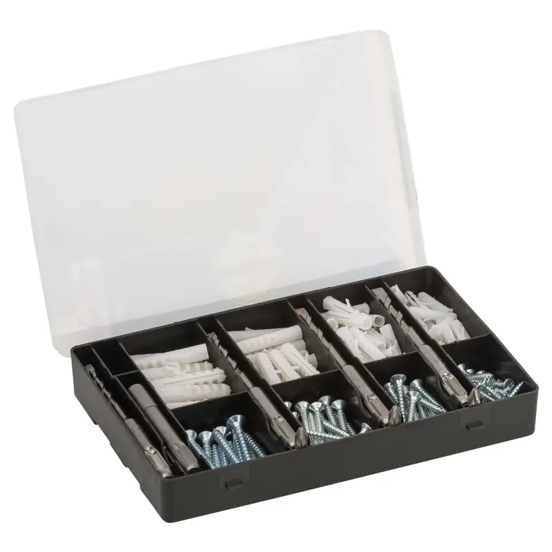 Set de fixação com 173 uds: SDS-plus