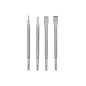 Conjunto4 cinzéis SDS-plus 250mm