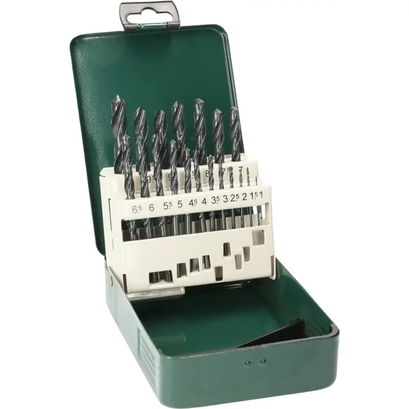 Set de 19 brocas para metal HSS-R