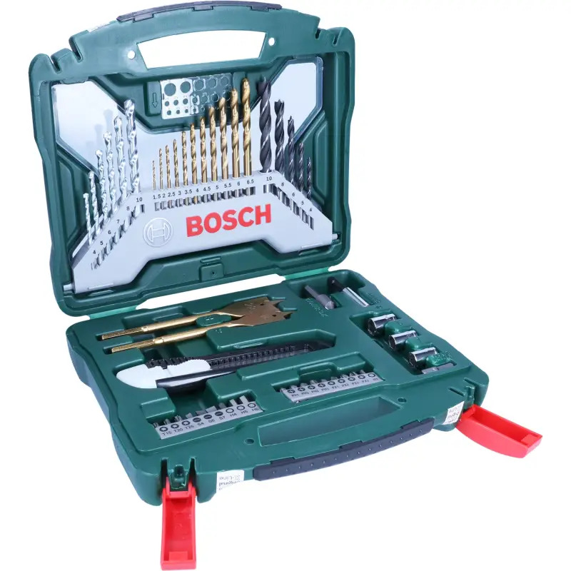 Conjunto revestido com TiN X-Line de 50 peças 2607019327 Bosch Conjunto revestido com TiN X-Line de 50 peças 2607019327 Bosch