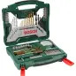Conjunto revestido com TiN X-Line de 70 peças 2607019329 Bosch Conjunto revestido com TiN X-Line de 70 peças 2607019329 Bosch