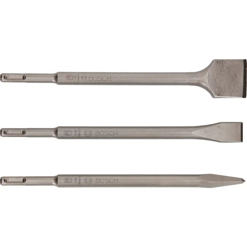 Set de 3 cinzéis SDS-plus