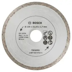 Diamante cerâmica: 125mm: Promoline - 1220680486