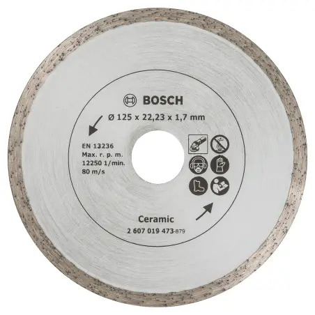 Diamante cerâmica: 125mm: Promoline - 1220680486
