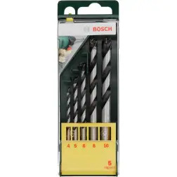 Set de 5 brocas para betão - 1220680477
