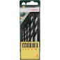 Set de 5 brocas para betão