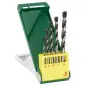 Broca hormigón Set 5 uds 4, 5, 6, 7, 8mm