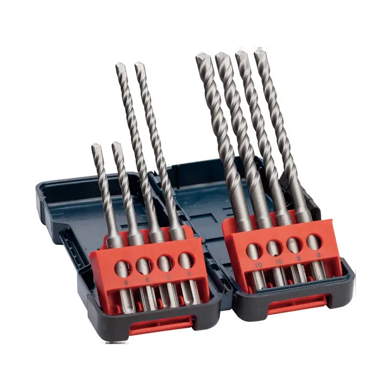 SDS plus-3: Toughbox set 8uds:6,8,10