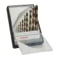 HSS-Co DIN338: Robustline set 10uds:1-10