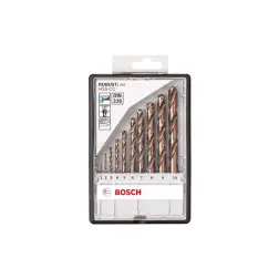 HSS-Co DIN338: Robustline set 10uds:1-10 - 1220680507