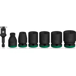 PRO Chave Impact 1/2" Standard 7-PC Set - 1220680576