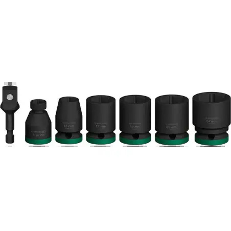 PRO Chave Impact 1/2" Standard 7-PC Set - 1220680576