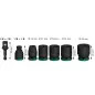 PRO Impact Socket Set com adaptador, 1/2", standard, 7 peças 2608003032 Bosch PRO Impact Socket Set com adaptador, 1/2", standard, 7 peças 2608003032 Bosch