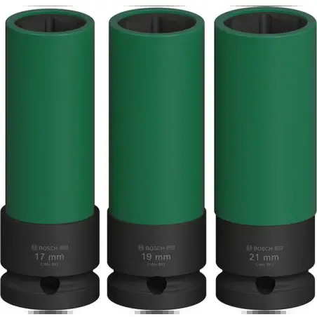 PRO Chave Impact 1/2" Extra Longo 3-PC S - 1220680577