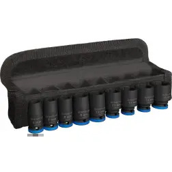 PRO Chave Impact 1/4" Standard 9-PC Set #1 - 1220680578