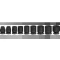 PRO Impact Socket Set, 3/8", standard, 9 peças 2608003036 Bosch PRO Impact Socket Set, 3/8", standard, 9 peças 2608003036 Bosch