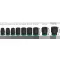 PRO Impact Socket Set, 1/2", standard, 9 peças 2608003038 Bosch PRO Impact Socket Set, 1/2", standard, 9 peças 2608003038 Bosch