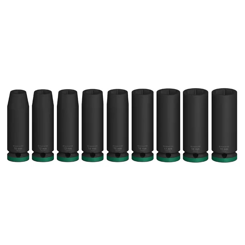 PRO Impact Socket Set, 1/2", profundas, 9 peças 2608003039 Bosch PRO Impact Socket Set, 1/2", profundas, 9 peças 2608003039 Bosch