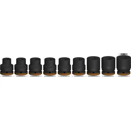 PRO Chave Impact 3/4" Standard 9-PC Set - 1220680585