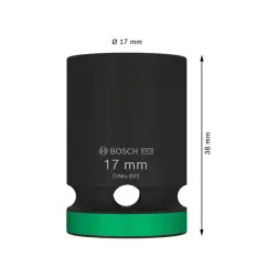 PRO Chave Impact 1/2" 17 MM Standard - 1220680592
