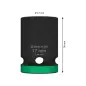 PRO Impact Socket, 1/2", 17 mm, standard 2608003048 Bosch PRO Impact Socket, 1/2", 17 mm, standard 2608003048 Bosch
