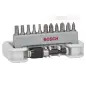Conjunto de pontas de aparafusar, 11 unidades, com porta-pontas, PH/PZ/T 2608522129 Bosch