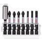 Conjunto de 7 Bits 1/4" Bosch Power Impact Control Bosch
