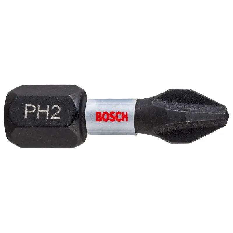 Ponta PRO Phillips Impact, PH2, 25 mm, 2 unid. 2608522403 Bosch Ponta PRO Phillips Impact, PH2, 25 mm, 2 unid. 2608522403 Bosch