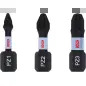 Ponta PRO Pozidriv Impact, PZ1x25, PZ2x25, PZ3x25 mm, 3 unid. 2608522471 Bosch Ponta PRO Pozidriv Impact, PZ1x25, PZ2x25, PZ3x25 mm, 3 unid. 2608522471 Bosch