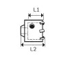 Coroa hueca plus-9: 90x50x72 -6