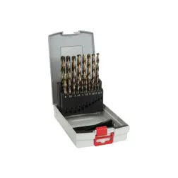 HSS-Co DIN338: Rosebox set 19 uds: 1-10 - 1220681112