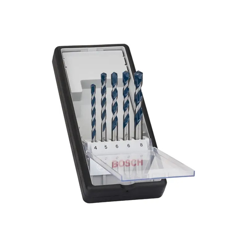 Conjunto de brocas para betão Robust Line, 5 unidades, CYL-5, 4 - 8 mm 2608588165 Bosch Conjunto de brocas para betão Robust Line, 5 unidades, CYL-5, 4 - 8 mm 2608588165 Bosch