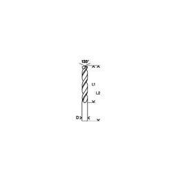 HSS-G DIN338: 4,0 x 43 x 75: 10 uds #1 - 1220681335