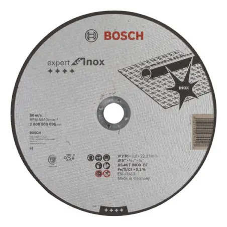 Corte direito Expert Inox: 230x2mm - 1220681513