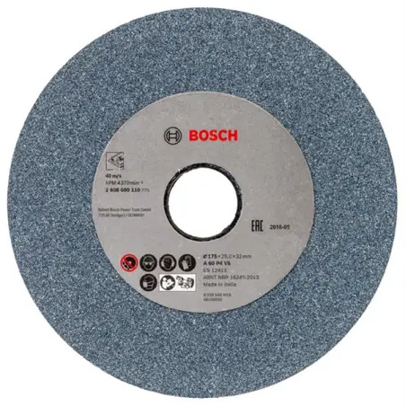 Pedra afilar: 175x25x32mm G60 - 1220681515