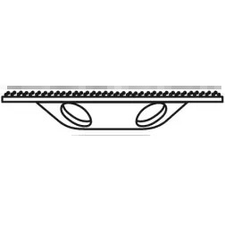 Mó metal rijo direito 115mm-médio - 1220681519