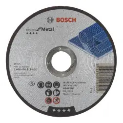 Corte direito Expert Metal: 125x1,6mm - 1220681525