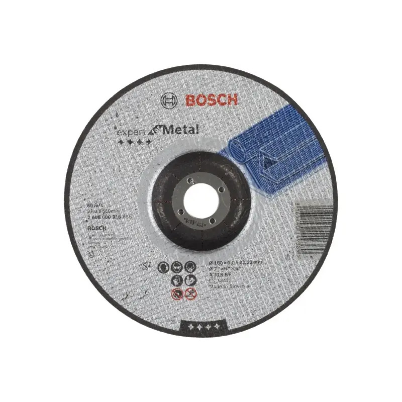 Disco abrasivo PRO Metal, 180 x 3 x 22,23 mm 2608600316 Bosch Disco abrasivo PRO Metal, 180 x 3 x 22,23 mm 2608600316 Bosch