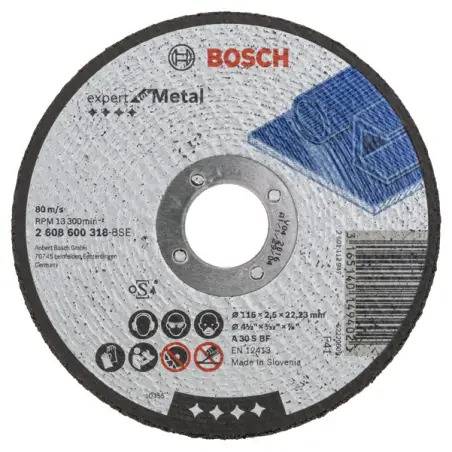 Corte direito Expert Metal: 115x2,5mm - 1220681533