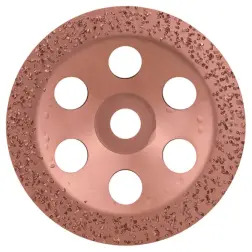 Mó metal rijo direito 180mm-grosso - 1220681534