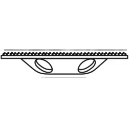 Mó metal rijo direito 180mm-grosso - 1220681534