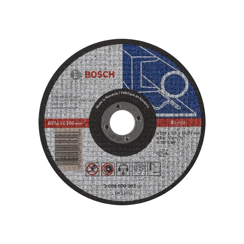 Disco abrasivo PRO Metal, 150 x 2,5 x 22,23 mm 2608600382 Bosch Disco abrasivo PRO Metal, 150 x 2,5 x 22,23 mm 2608600382 Bosch