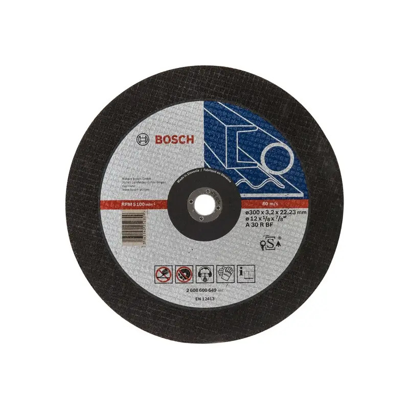 Disco abrasivo PRO Metal, 300 x 3,2 x 22,23 mm 2608600649 Bosch Disco abrasivo PRO Metal, 300 x 3,2 x 22,23 mm 2608600649 Bosch