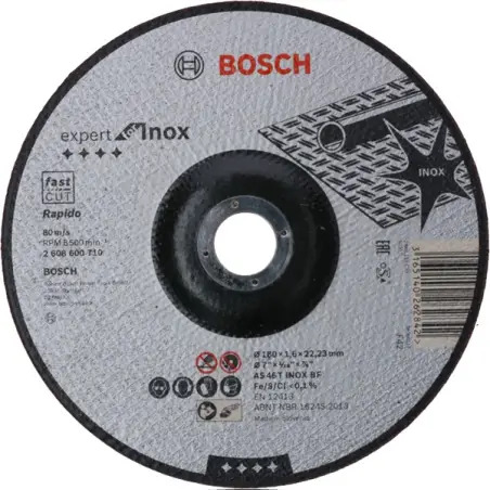 Corte rebajad. Expert Inox: 180x1,6mm - 1220681544