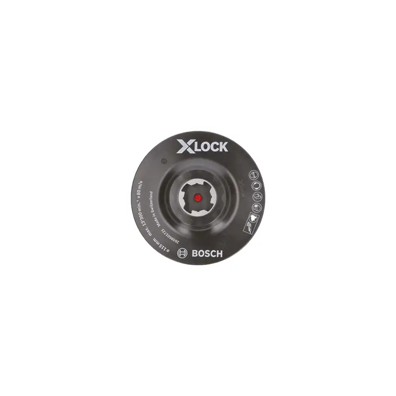 PRO Backing Pad X-Lock, 115 mm, autoaderente 2608601721 Bosch PRO Backing Pad X-Lock, 115 mm, autoaderente 2608601721 Bosch