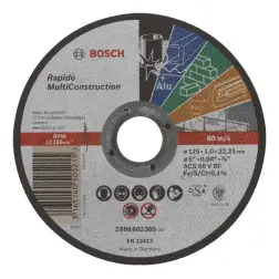 Corte MultiConstruction: 125x1mm - 1220681601