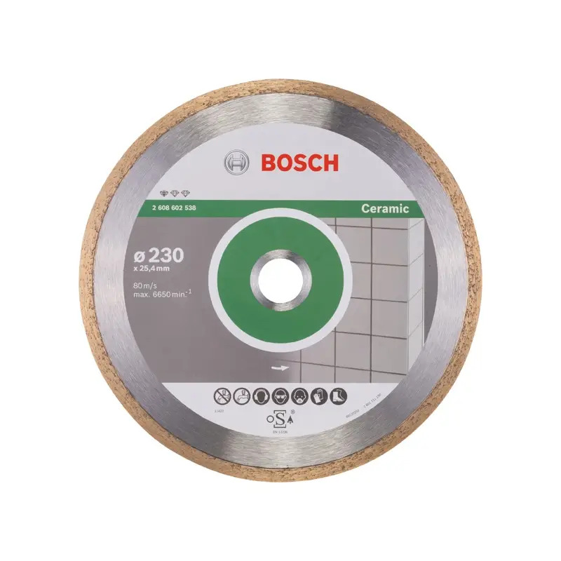 Disco de corte de diamante Standard for Ceramic 2608602538 Bosch
