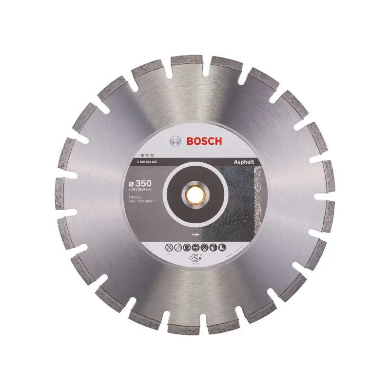 Disco de corte de diamante Standard for Asphalt 2608602625 Bosch Disco de corte de diamante Standard for Asphalt 2608602625 Bosch