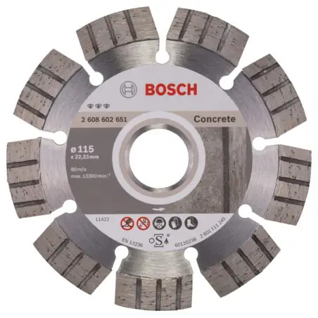 Diamante Best Concrete: 115x2,2x12mm - 1220681615